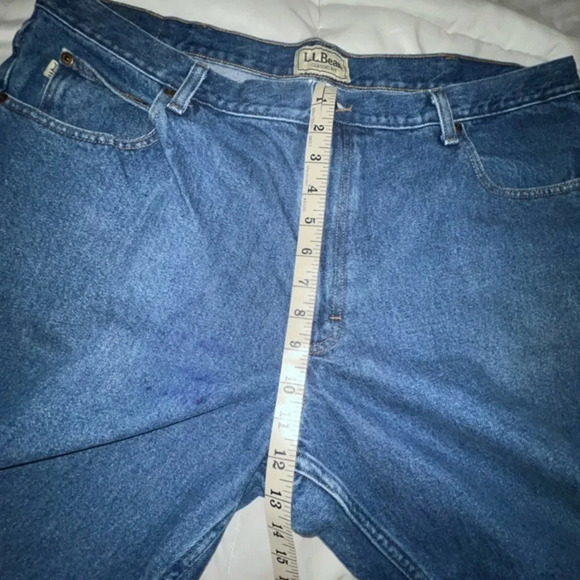 L.L. Bean Jeans classic straight Denim Pants 42 x 29 - Picture 7 of 10